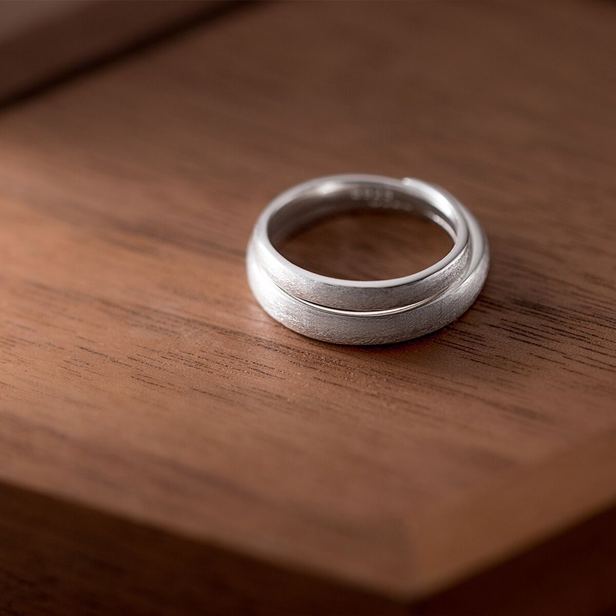 Simple Brushed Ring