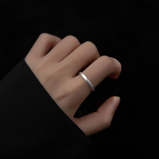 Simple Brushed Ring