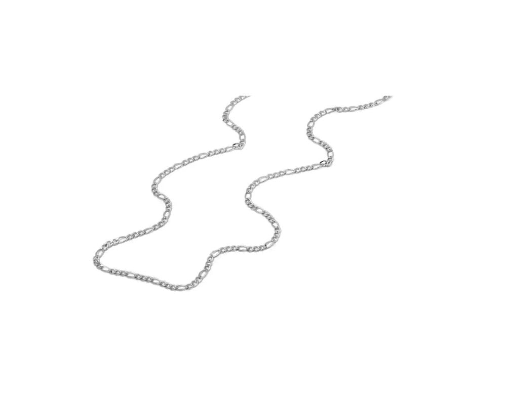 925 Sterling Silver 2MM Figaro Chain Necklace